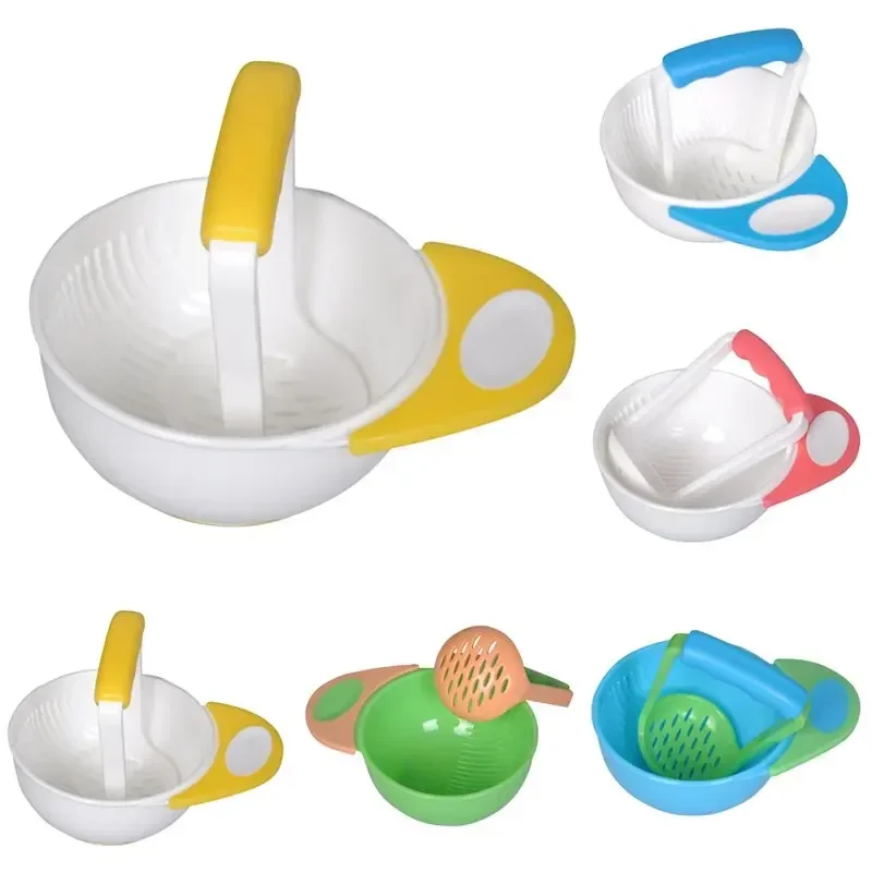 Baby Food Grinding Bowl - Penggiling Makanan Bayi, Mangkuk Belajar Makan