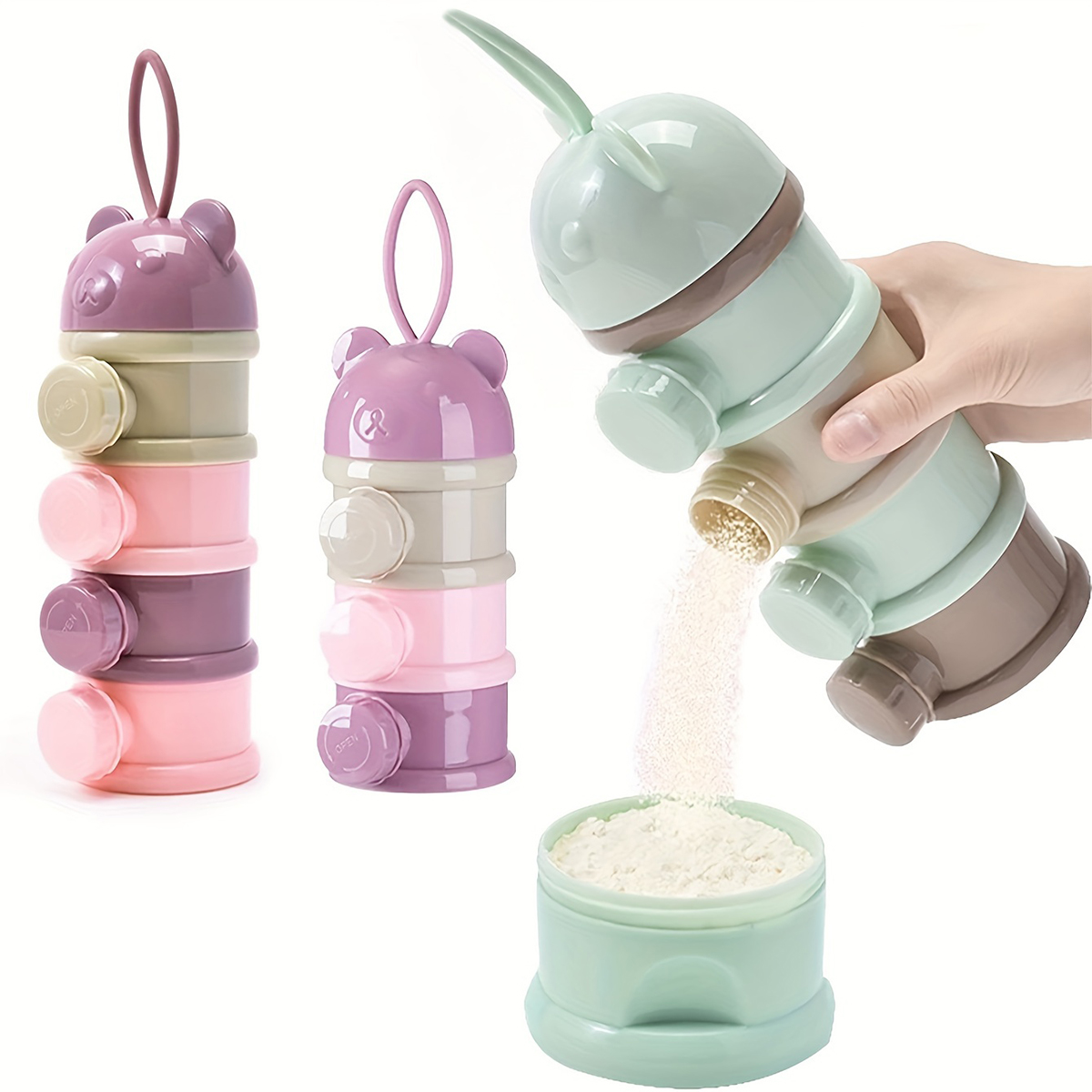 Baby Food Category - Wadah Susu Bubuk Bayi Kapasitas Besar