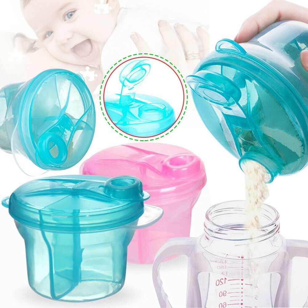 Baby Food Category - Dispenser susu bubuk bayi, 3 dosis