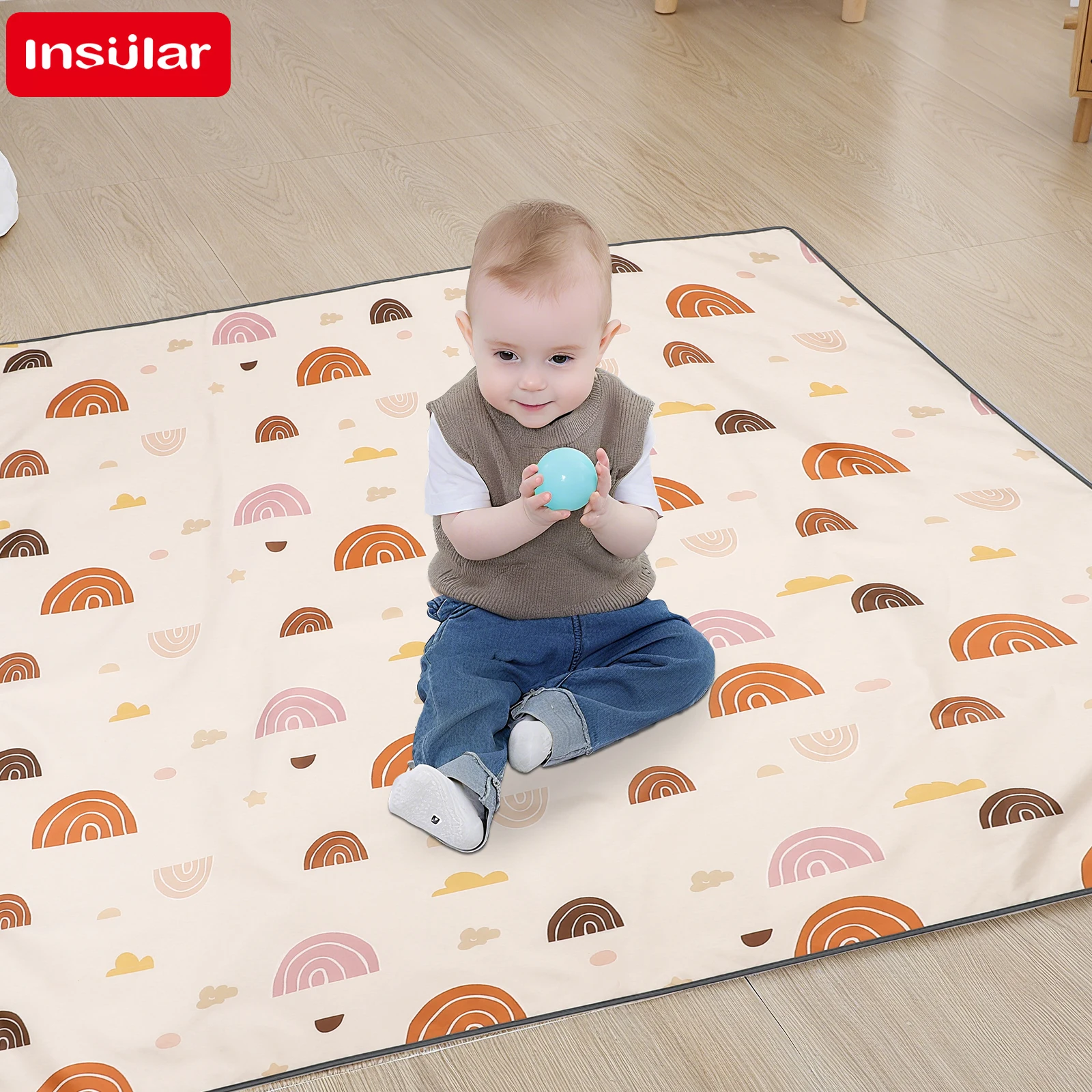 Highchair Splash Mat - Bantalan Percikan Bawah Kursi Tinggi Anak-anak