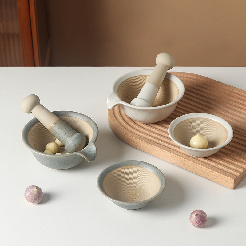 Baby Food Grinding Bowl - Mangkuk Penggiling Keramik Penggiling Makanan Bayi