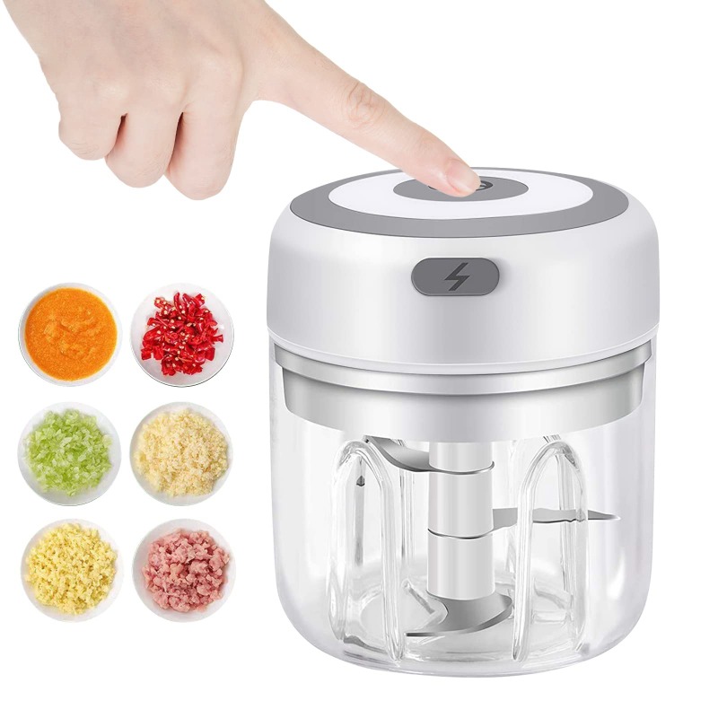 Baby Food With Meat - Penggiling Bawang Putih Elektrik 250ML Penggiling