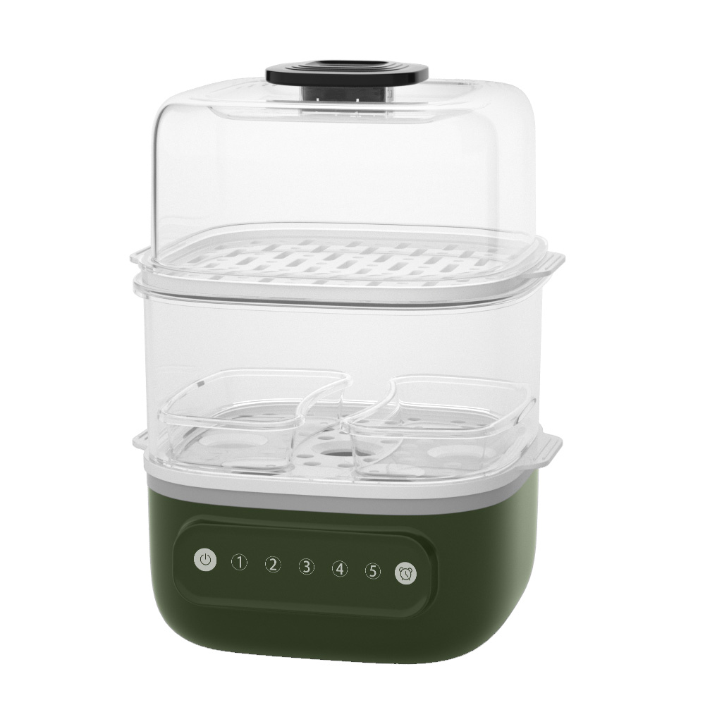 Baby Food Maker And Steamer - Penanak Makanan Elektrik 2 Lapis 800w