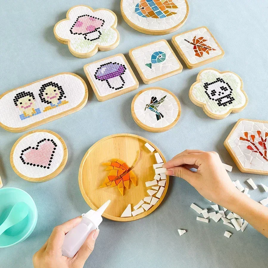 Baby Food Eat - Buatan Tangan DIY Mosaik Cangkir Tikar