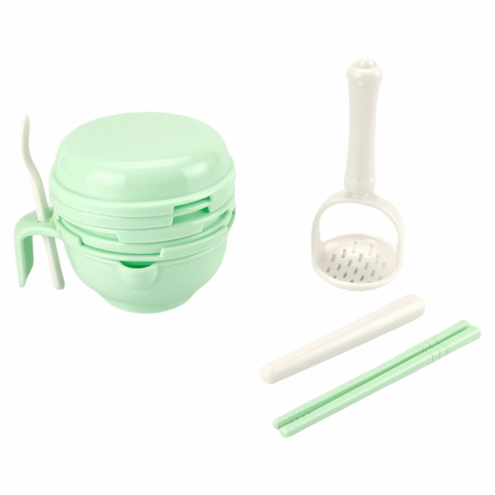 Baby Food Grinding Bowl - Mangkuk Penggiling Makanan Bayi Warna Solid