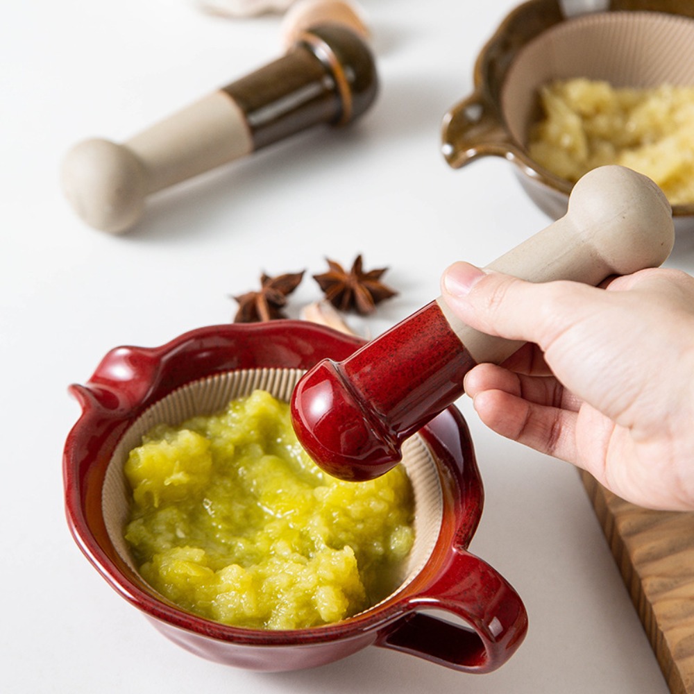 Mangkuk Penggiling Keramik Man - Baby Food Grinding Bowl ulasan dan harga