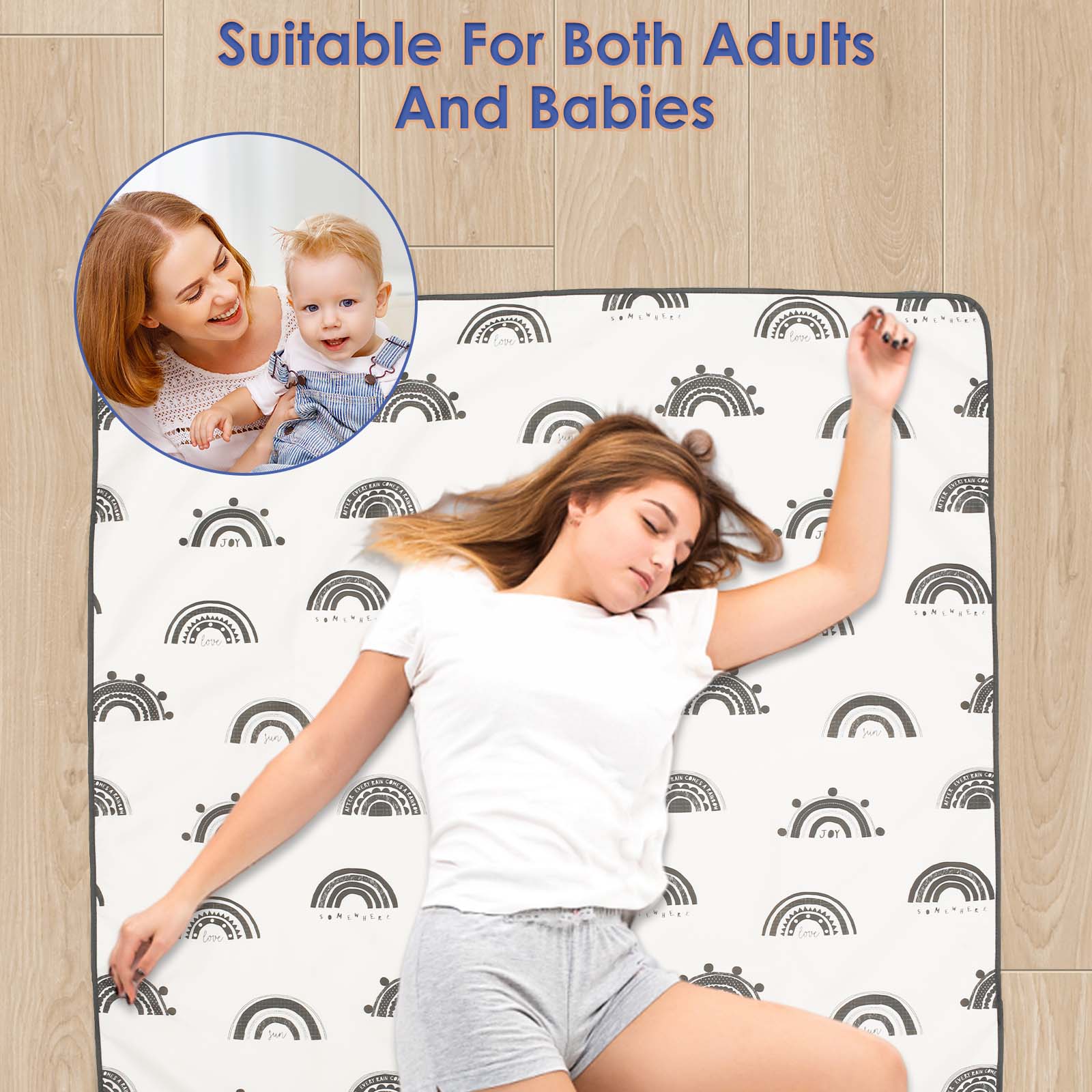Tikar kursi tinggi Anti licin  - Highchair Splash Mat ulasan dan harga