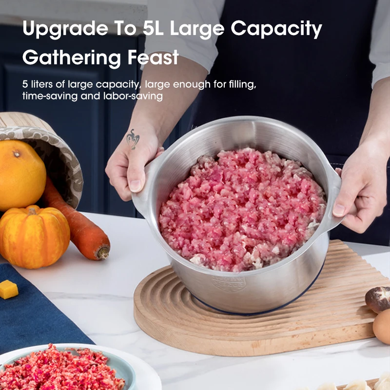 Penggiling Daging Elektrik 5L  - Baby Food With Meat ulasan dan harga