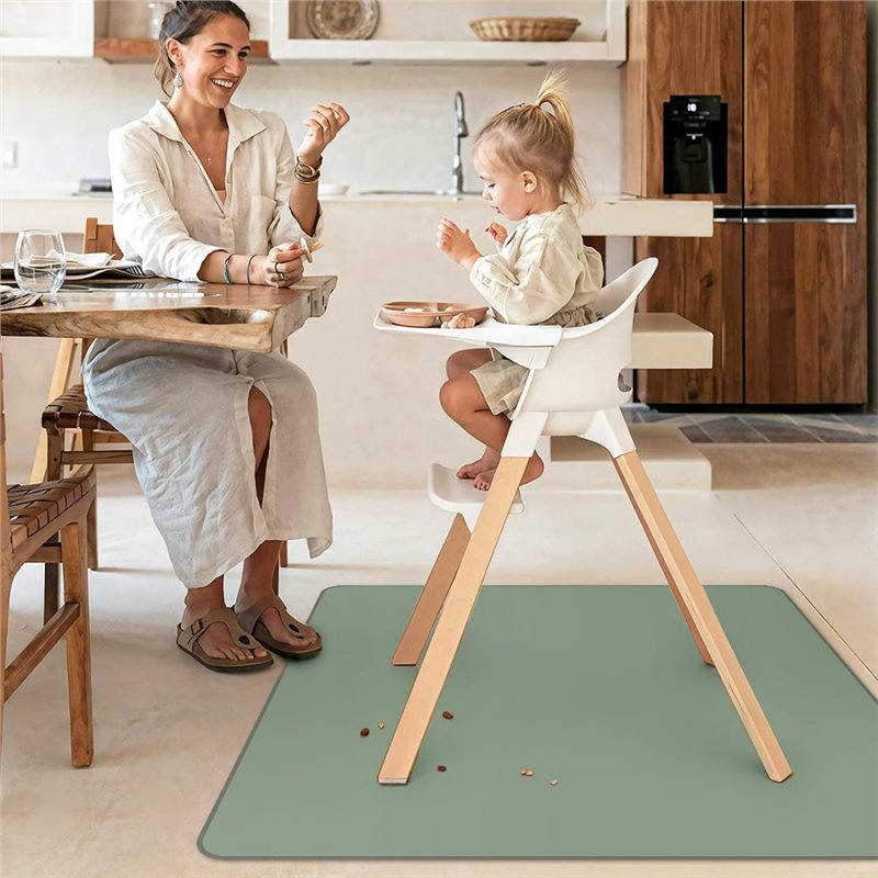 Alas Kursi Makan Bayi Anti Air - Highchair Splash Mat ulasan dan harga