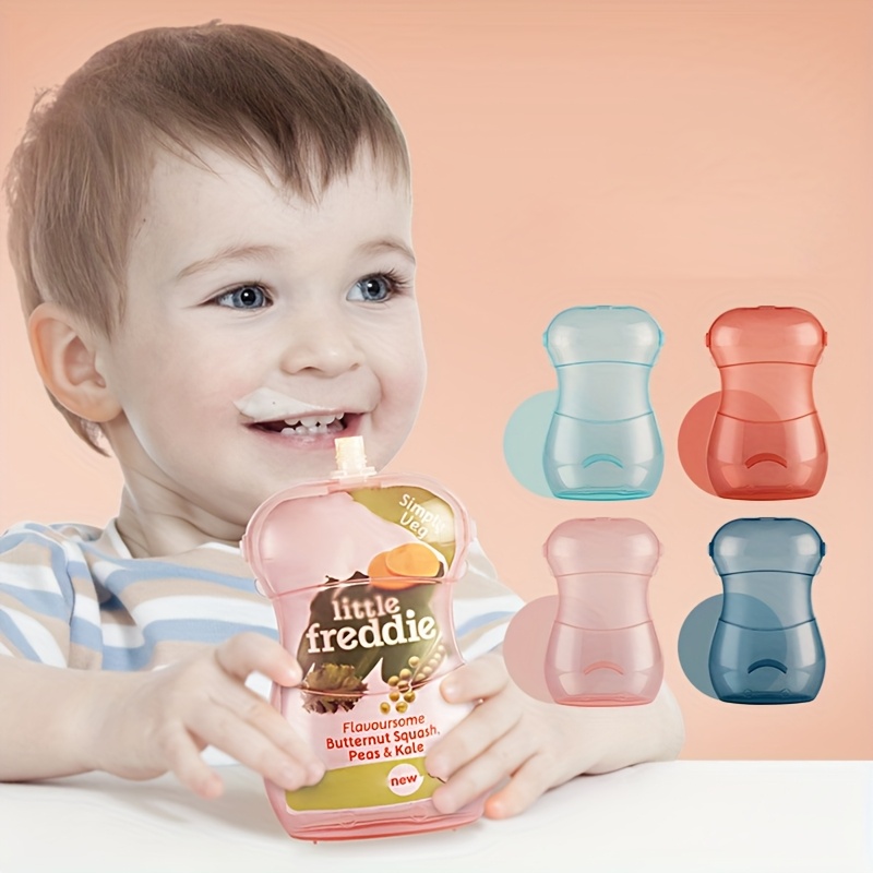 Wadah Makanan Bayi Anti Bocor, - Baby Food Pouches ulasan dan harga
