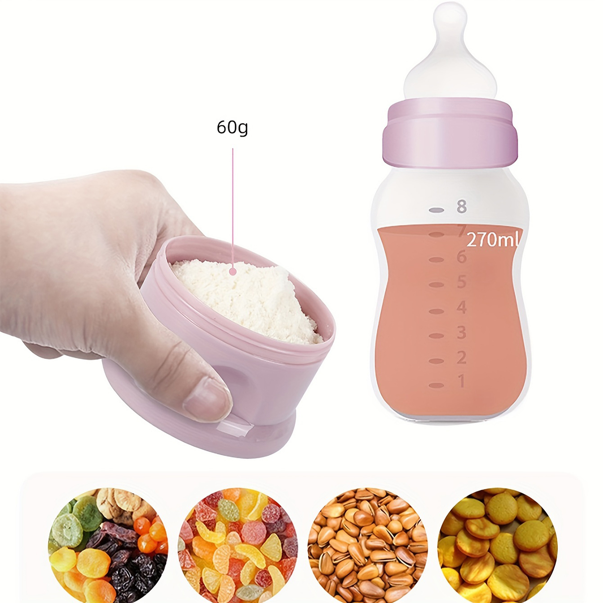 Wadah Susu Bubuk Bayi Kapasita - Baby Food Category ulasan dan harga