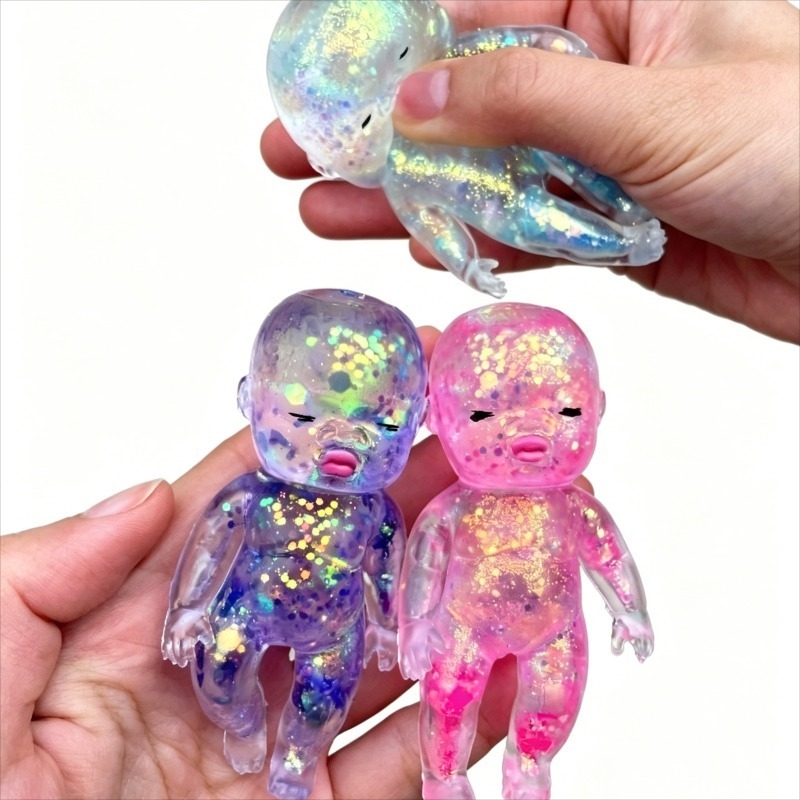Mainan Squishy Bayi Gula Malto - Baby Food Eat ulasan dan harga