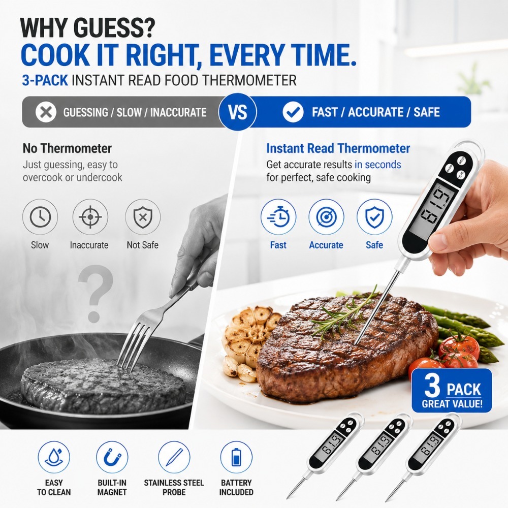 Termometer Digital dengan Rent - Baby Food With Meat ulasan dan harga