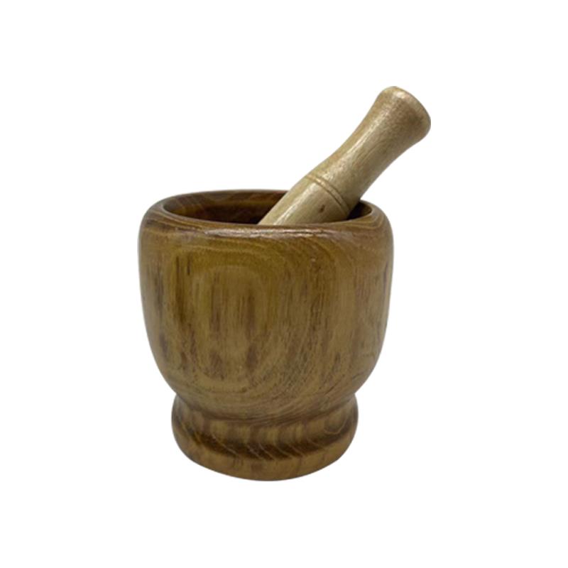 Mortar dan Pestle Kayu Kecil u - Baby Food Grinding Bowl ulasan dan harga