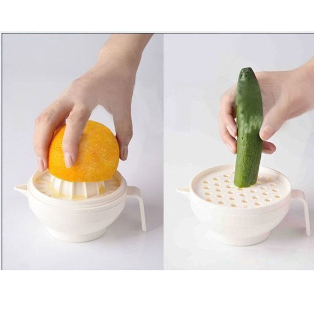 7Pcs Set Mangkuk Penggiling Ma - Baby Food Grinding Bowl ulasan dan harga