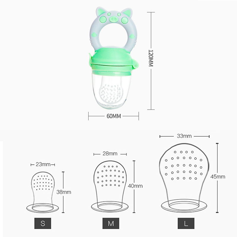 4pcs/set Alat Makan Buah & Say - Baby Food Vegetable ulasan dan harga