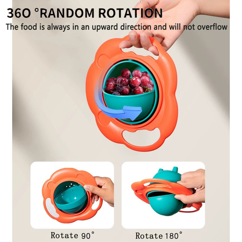 Mangkuk bayi Gyro desain prakt - Baby Food Grinding Bowl ulasan dan harga