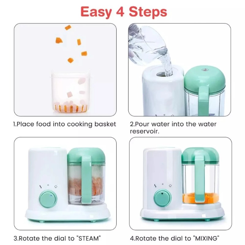 Pembuat Makanan Bayi 2025, Sup - Baby Food Maker And Steamer ulasan dan harga