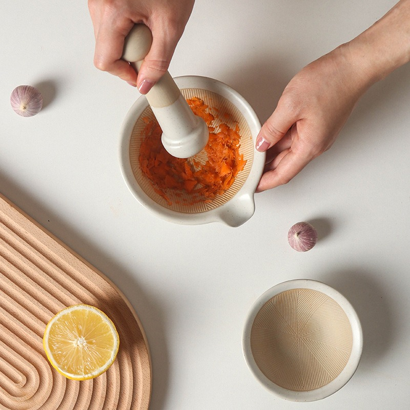 Mangkuk Penggiling Keramik Man - Baby Food Grinding Bowl ulasan dan harga
