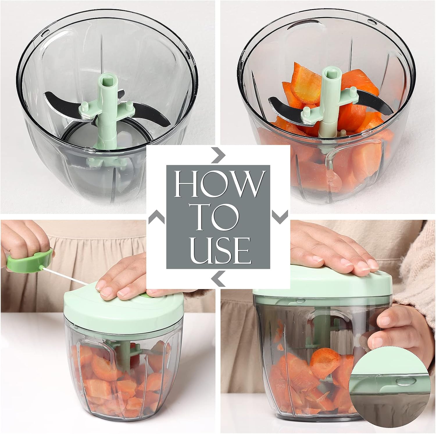 Penggiling Makanan Manual Rama - Baby Food Vegetable ulasan dan harga