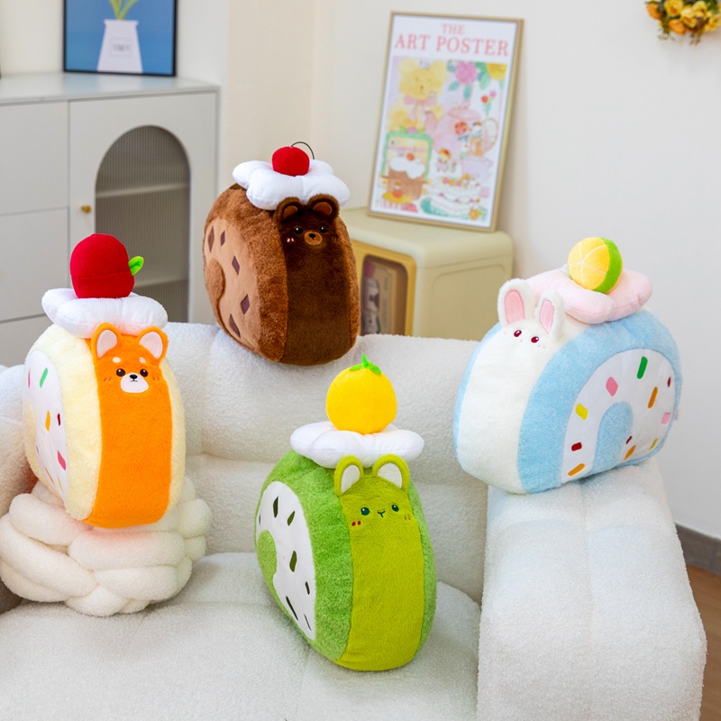 Boneka Kartun Baru Seri Roti K - Baby Xmas Food ulasan dan harga