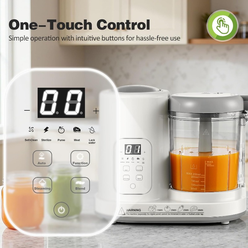 Pembuat Makanan Bayi Steamer B - Baby Food Maker And Steamer ulasan dan harga