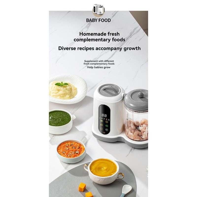 【BARU A39M】 Pembuat Makanan Ba - Baby Food Maker And Steamer ulasan dan harga