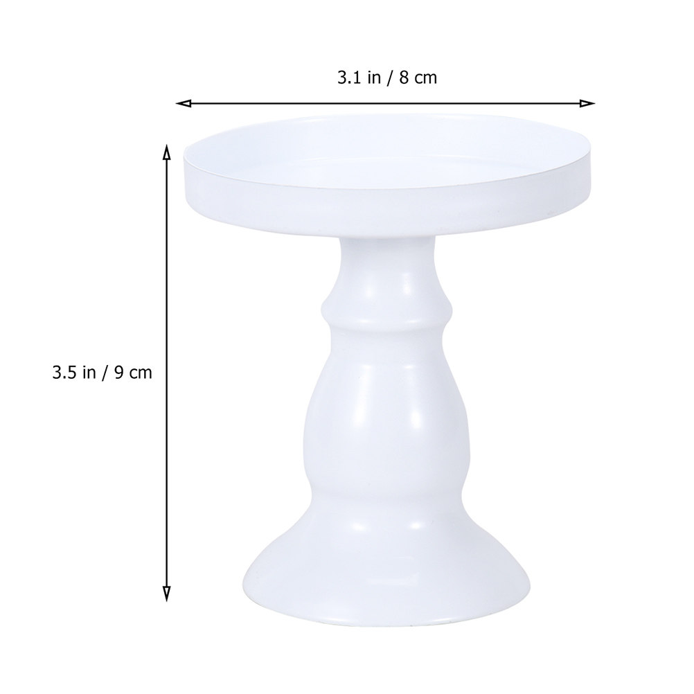 4Pcs Stand Kue Logam Kokoh, Ba - Baby Food Restaurant ulasan dan harga
