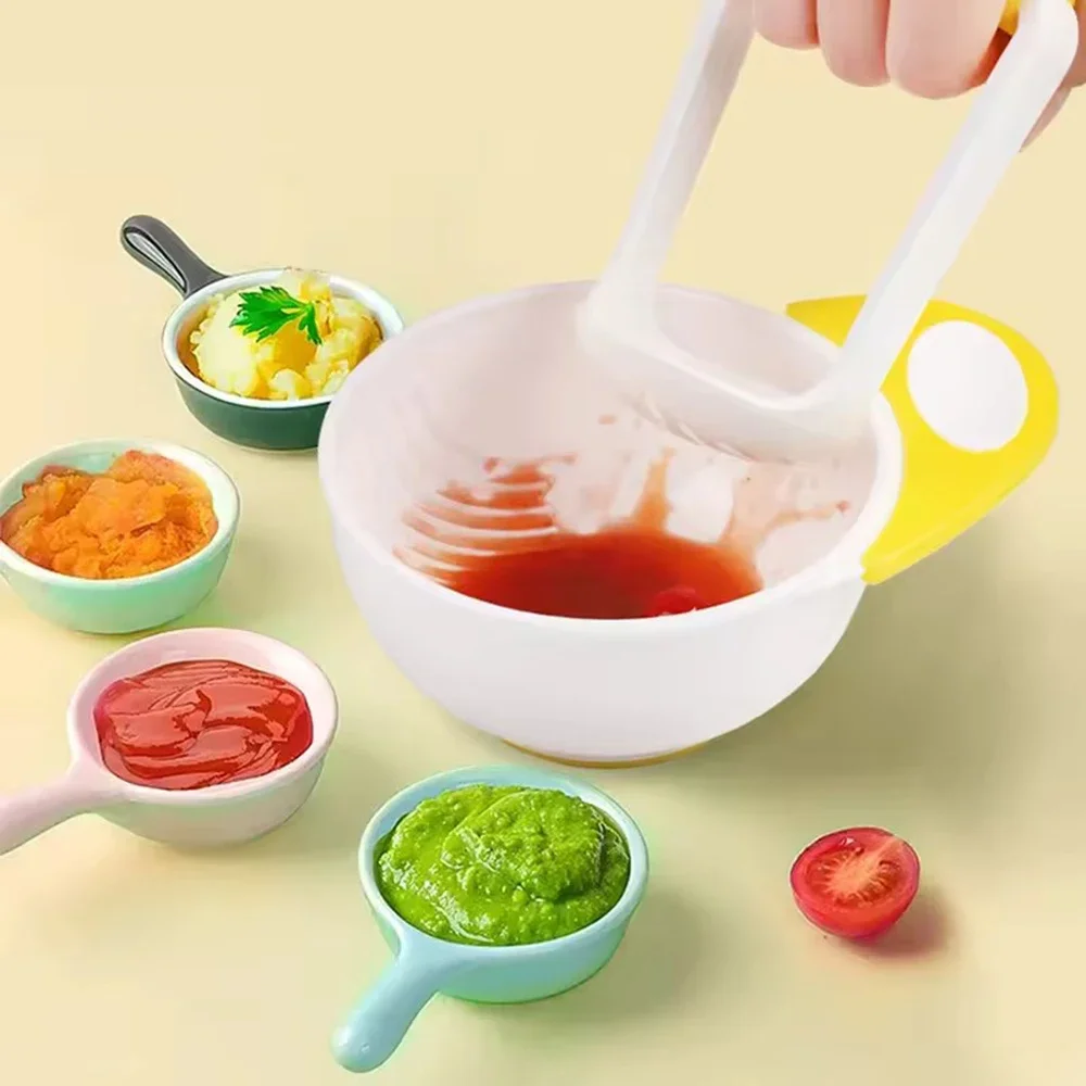 Masher Bowl Set 2 Mangkuk untu - Baby Food Set ulasan dan harga
