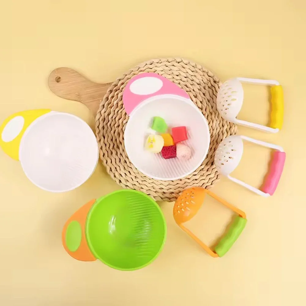 Masher Bowl Set 2 Mangkuk untu - Baby Food Set ulasan dan harga