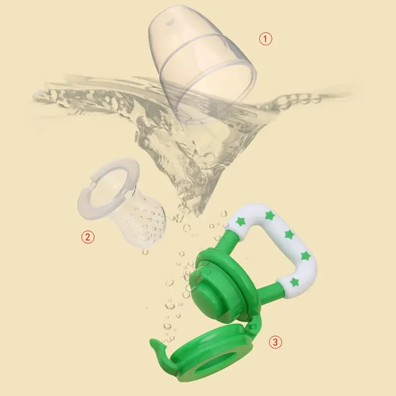 Pakan Buah Botol Dot Dot Makan - Baby Food Net Feeder ulasan dan harga