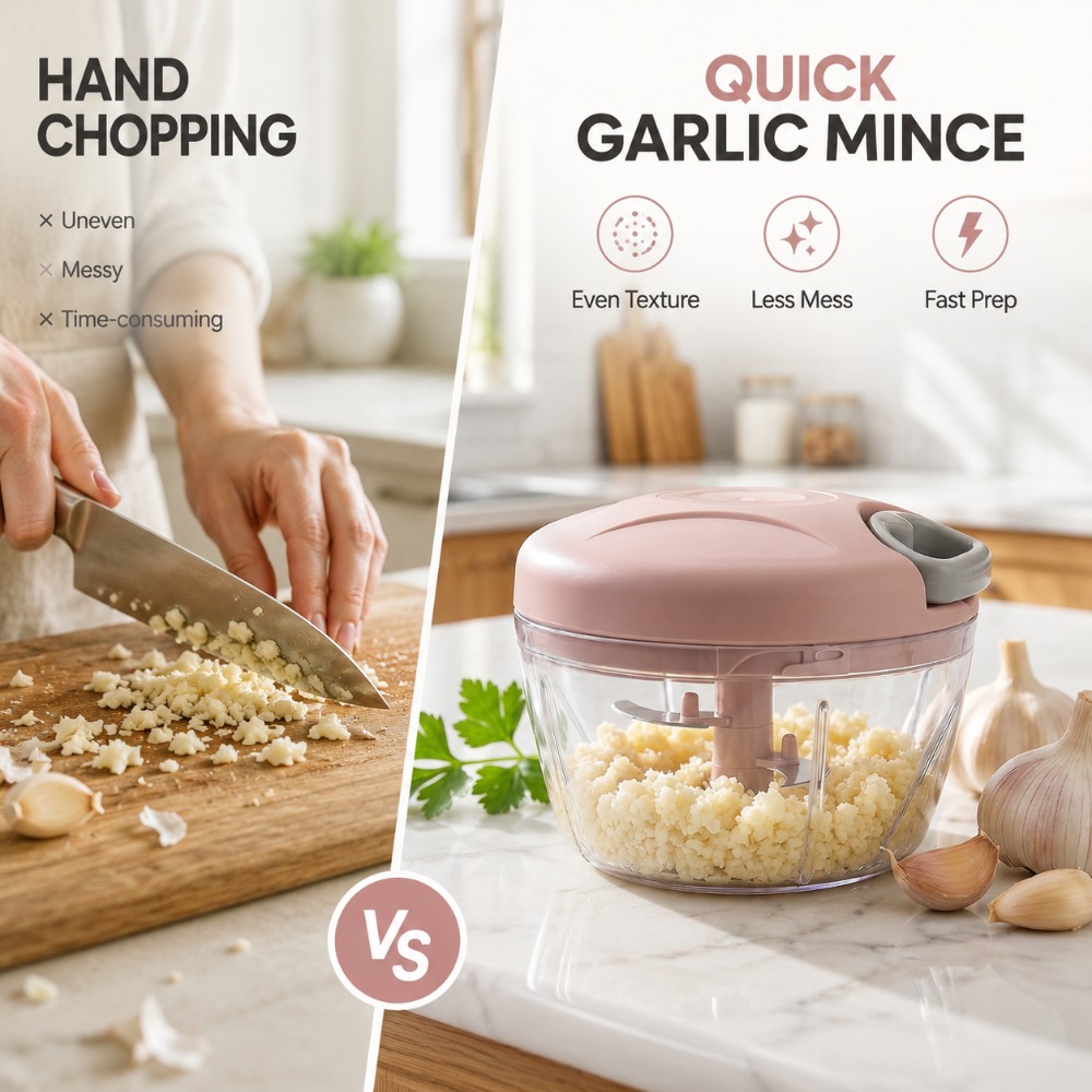 Penggiling Bawang Putih Manual - Baby Food Vegetable ulasan dan harga