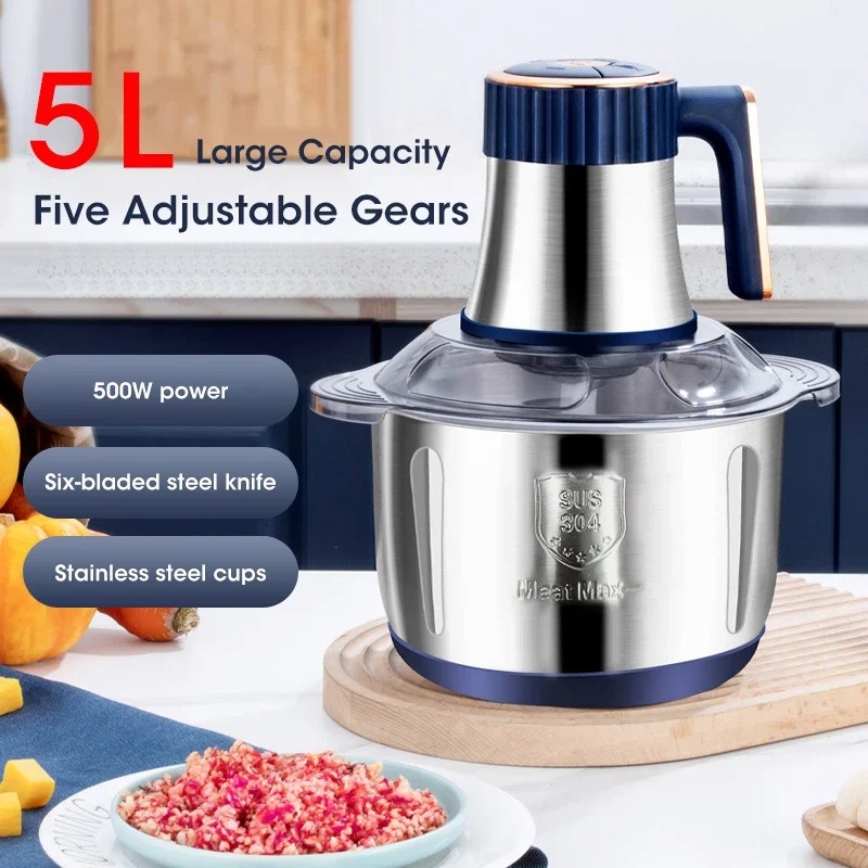 Penggiling Daging Elektrik 5L  - Baby Food With Meat ulasan dan harga