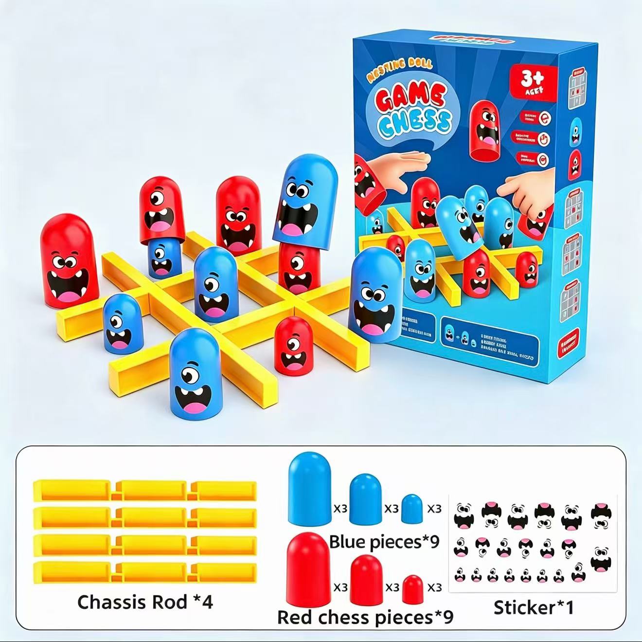 Permainan Tic-Tac-Toe Cangkir  - Baby Food Eat ulasan dan harga