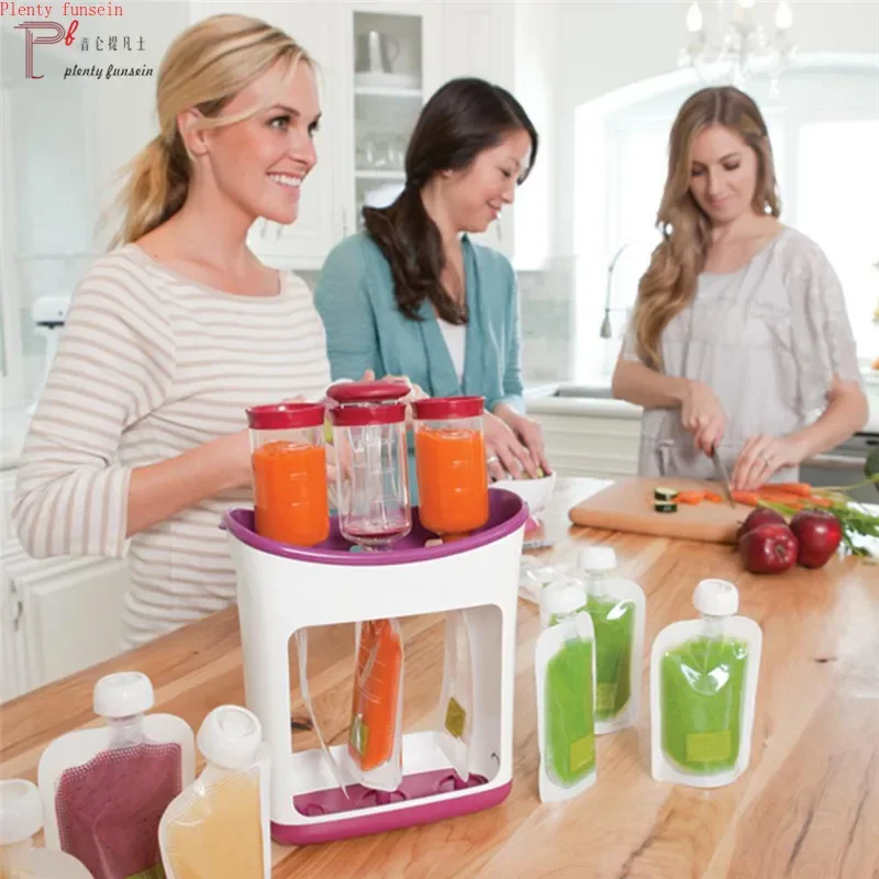 Kantong Penyimpanan Puree Buah - Baby Food Pouches ulasan dan harga