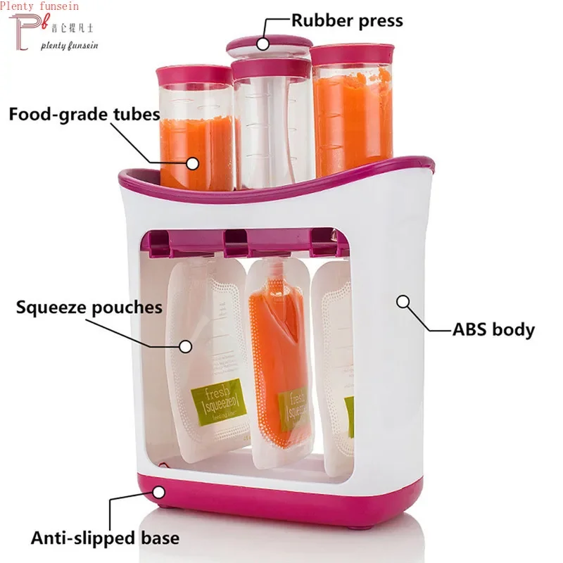 Kantong Penyimpanan Puree Buah - Baby Food Pouches ulasan dan harga