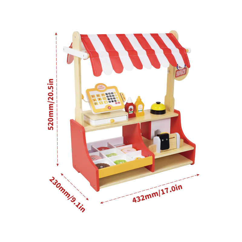 Mainan Anak-anak Puzzle Kayu S - Baby Food Restaurant ulasan dan harga