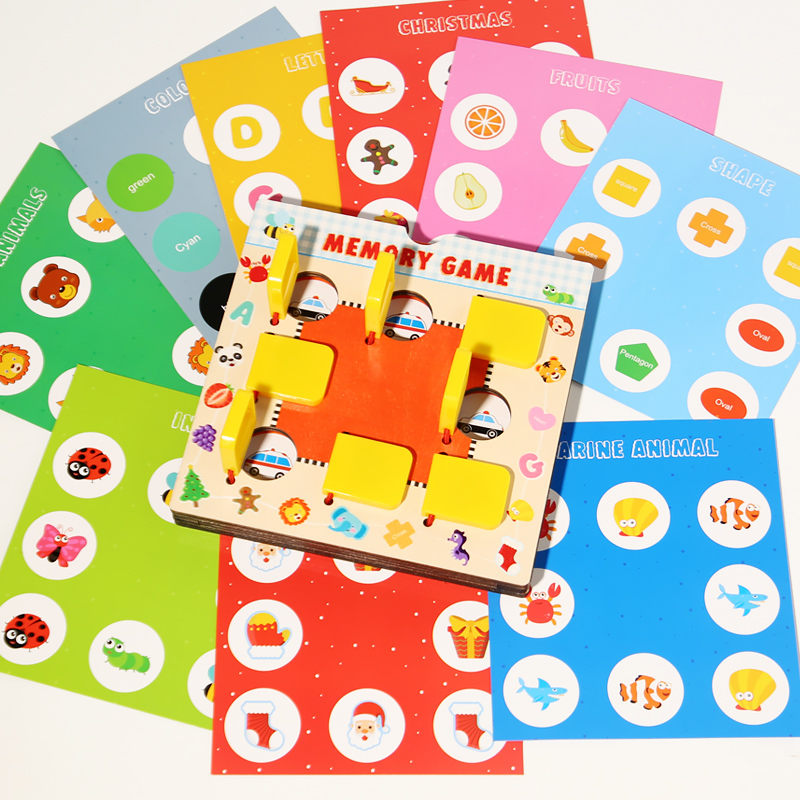 Mainan Catur Memori Kayu untuk - Baby Food Eat ulasan dan harga