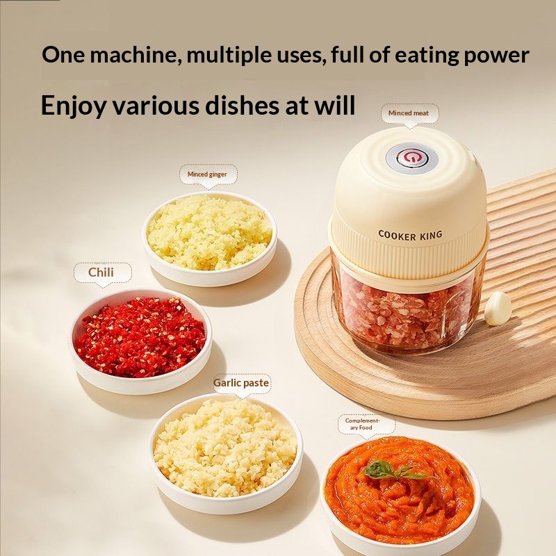 Penggiling Daging Mini Listrik - Baby Food With Meat ulasan dan harga
